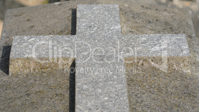 the cemetery of Condecourt  in Val d?Oise