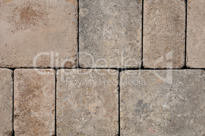 France, flagstone for paving in a garden