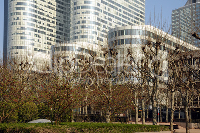 France, modern building in the district of La Defense