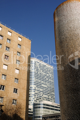 France, modern building in the district of La Defense