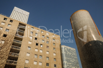 France, modern building in the district of La Defense