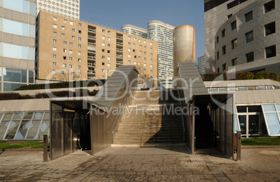 France, modern building in the district of La Defense