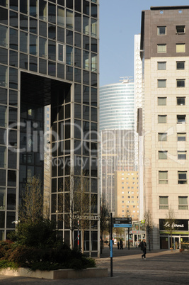 France, modern building in the district of La Defense