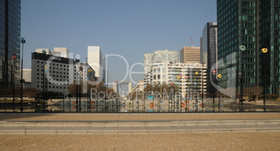 France, modern building in the district of La Defense