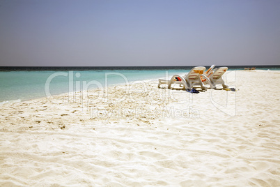 Beach chairs