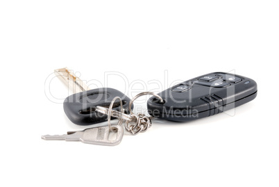 Automobile keys and charm from the autosignal system