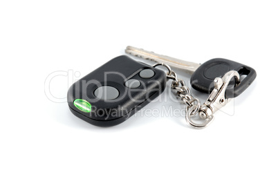 Automobile keys and charm from the autosignal system