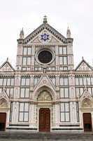 The Basilica di Santa Croce famous Franciscan church on Florence
