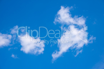 Beautiful blue sky and clouds