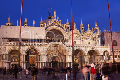 St. Marks Cathedral and square in Venice, Italy