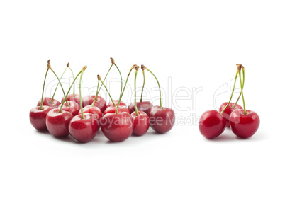 Red cherries