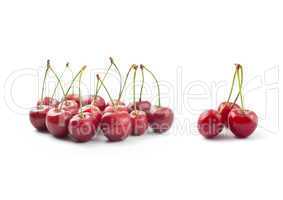 Red cherries