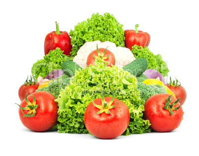 Assorted fresh vegetables