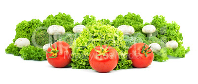 Assorted fresh vegetables