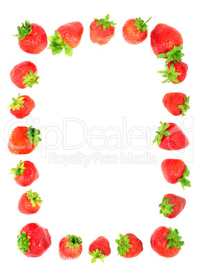 Strawberries frame