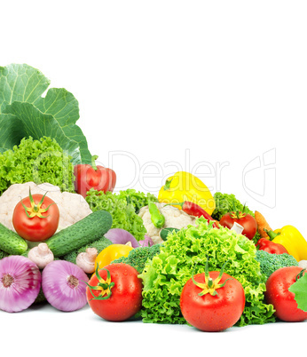 Fresh fruits and vegetables