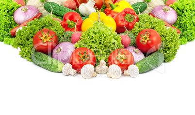 Assorted fresh vegetables