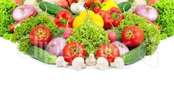 Assorted fresh vegetables