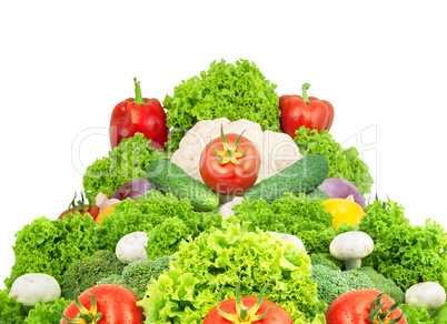 Assorted fresh vegetables