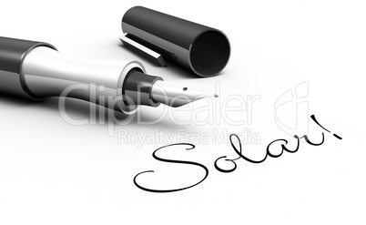 Solar - Stift Konzept