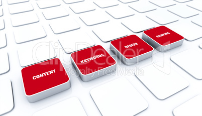 3D Pads Red - Keywords Design Content Ranking 5