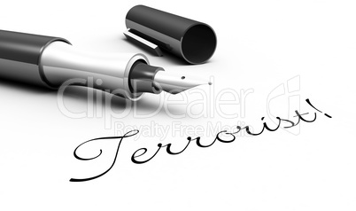 Terrorist! - Stift Konzept