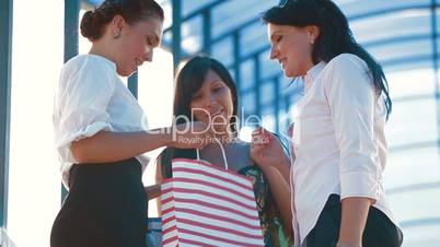 Three Women Shopping