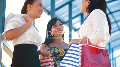 Three Women Shopping