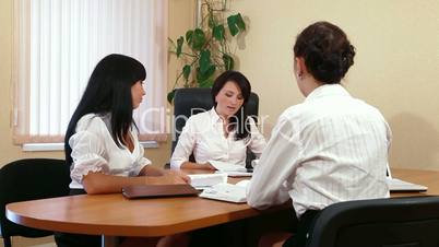 Meeting of Colleagues  in Office