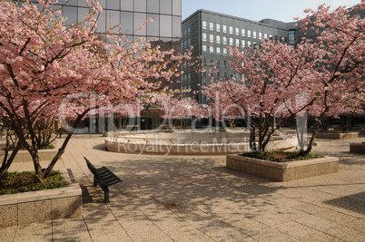 France, modern building in the district of La Defense