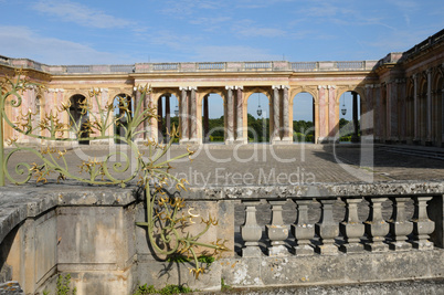 France, Le Grand Trianon in the park of Versailles Palace