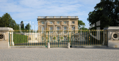 France, Le Petit Trianon in the park of Versailles Palace