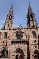 France, church of Obernai in Alsace