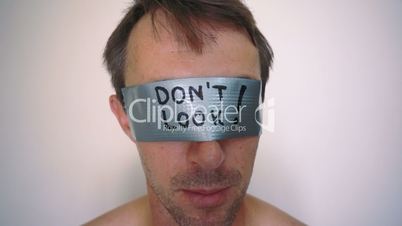 See No Evil Duct Tape