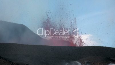 Volcanic Eruption in Iceland (Eyjafjallajokull) Mars 2010.