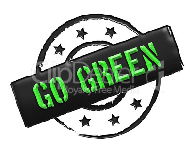 Stamp - GO GREEN