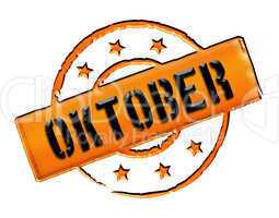 Stamp - OKTOBER