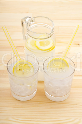 fresh lemonade drink