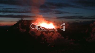 Volcanic Eruption in Iceland (Eyjafjallajokull) Marz 2010.