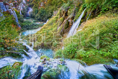 Autumn Valley Waterfalls