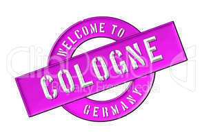 WELCOME TO COLOGNE