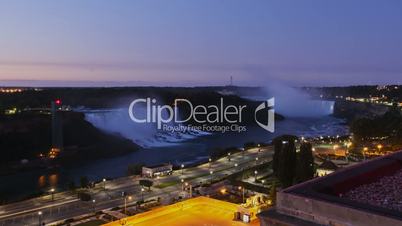 Timelapse Niagara Falls sunrise