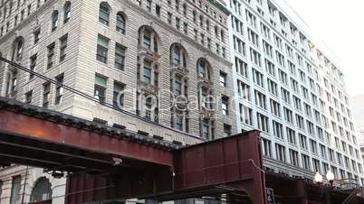 Elevated Train in Chicago
