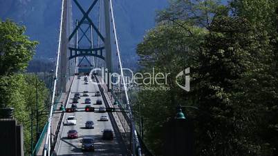 Time lapse Lions Gate Bridge