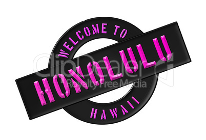 WELCOME TO HONOLULU