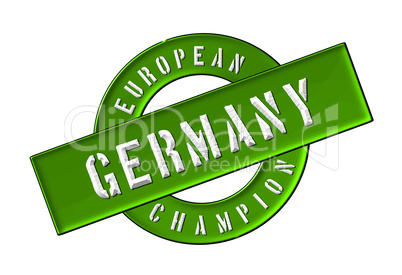 European Champion - Germany