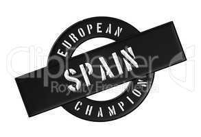 European Champion - Spain