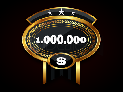 MEDAL - 1.000.000 $