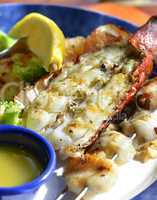 lobster Shrimps And Scallops