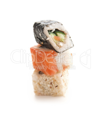 Isolated Sushi